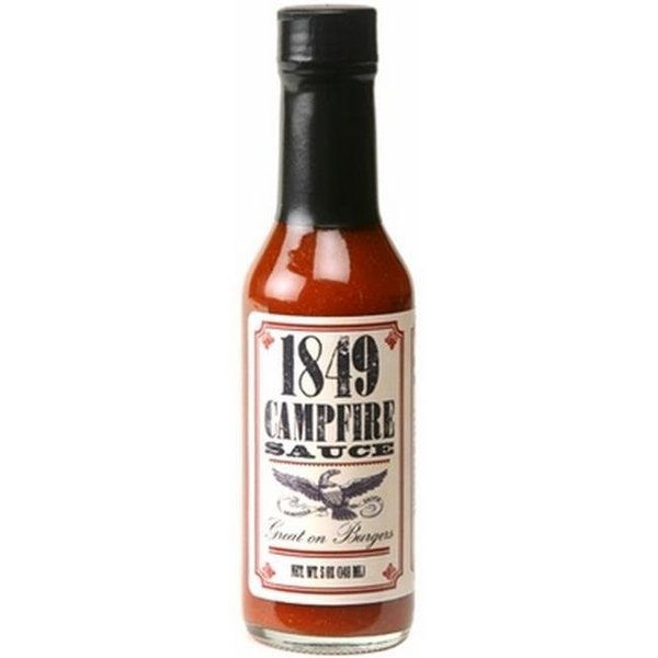 1849 Brand 1849 Brand 71102 All Natural Campfire Mild Hot Sauce - Pack of 12 71102